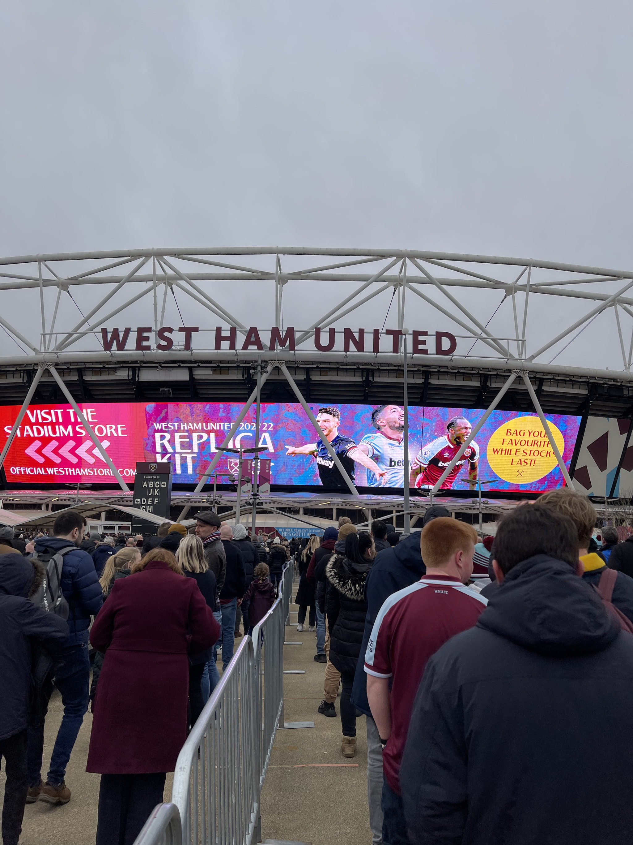 West Ham United Stadium ⚒