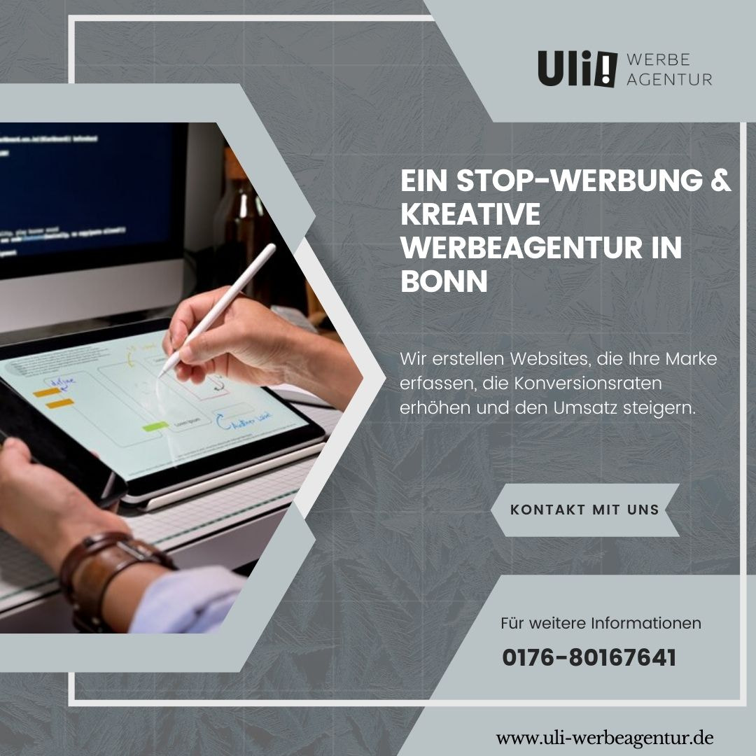 Ein Stop-Werbung & Kreative Werbeagentur in Bonn