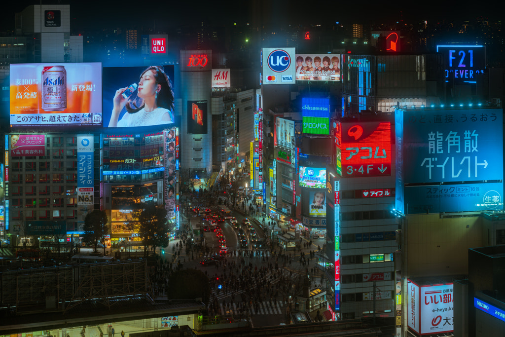 One Night in Shibuya by Peter Stewart on 500px.com