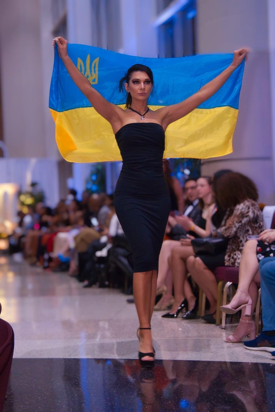 Ukraine on her mind and in her heart