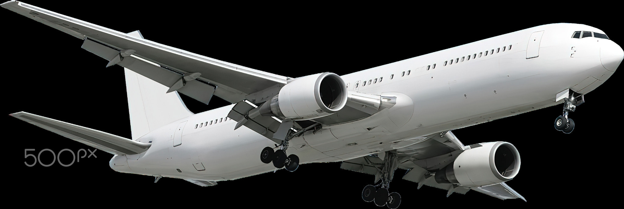 Airplane flying in the air design.