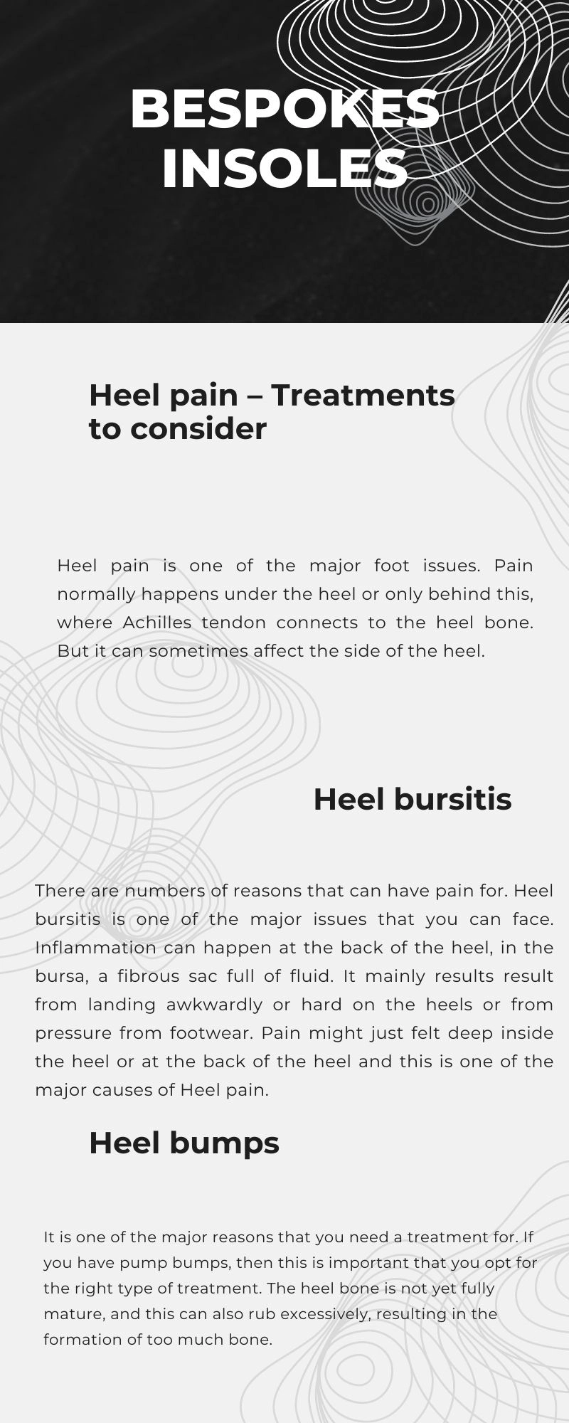 Heel pain – Treatments to consider