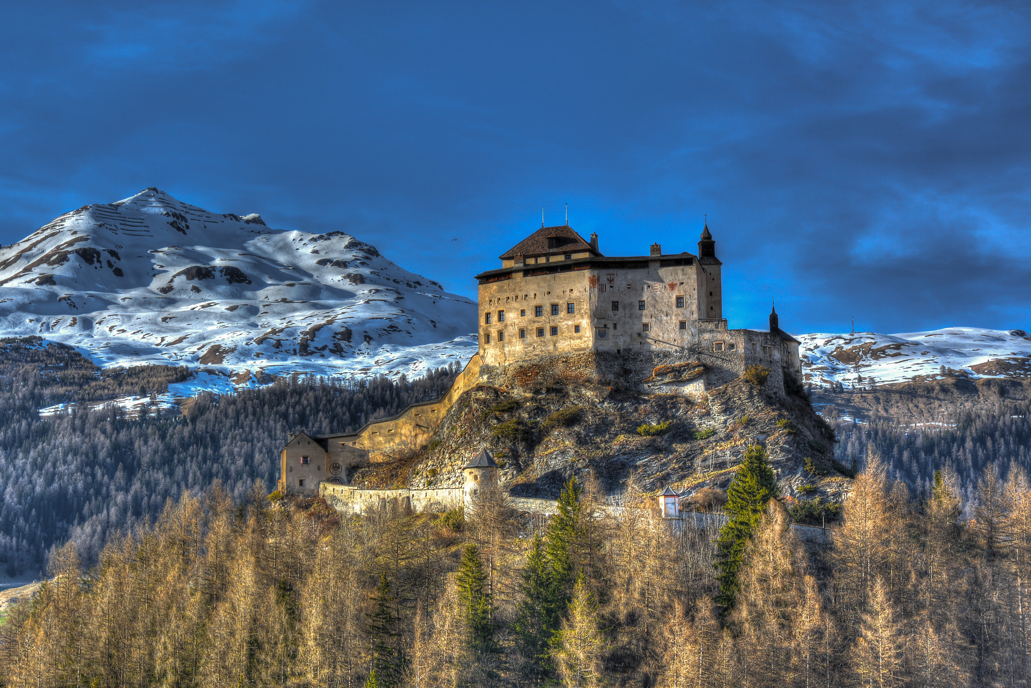 Castle of tarasp by Gisler Marco / 500px