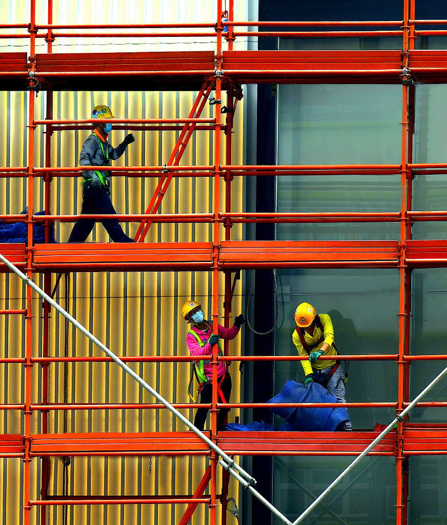 Men at Work by Leka Huie / 500px