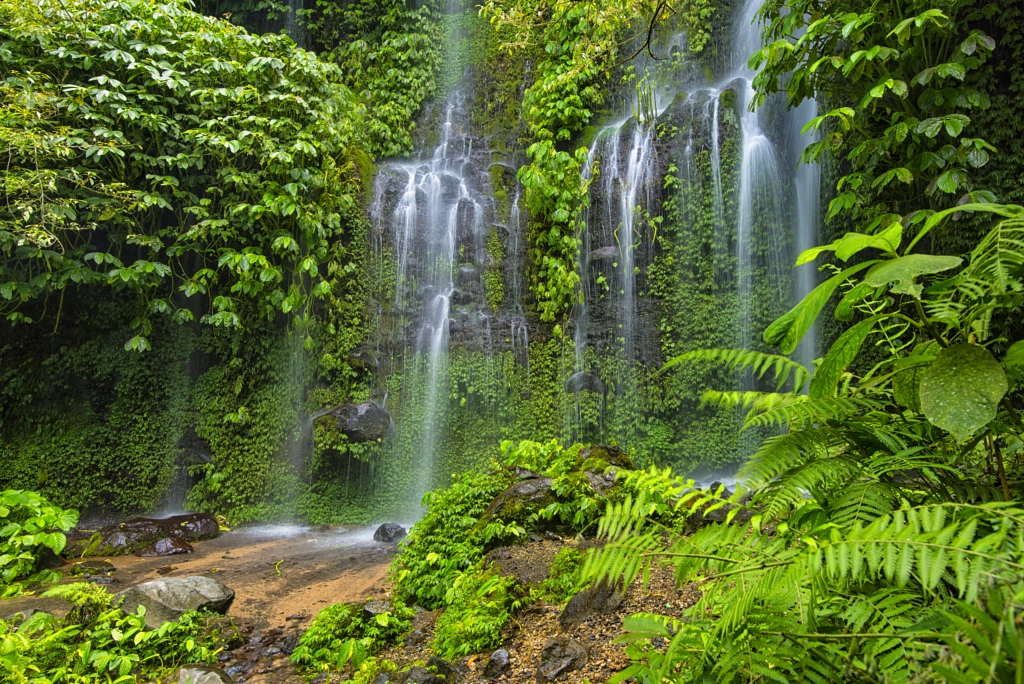 Benang Kelambu Waterfall in Lombok, Indonesia by Kristianus Setyawan on 500px.com
