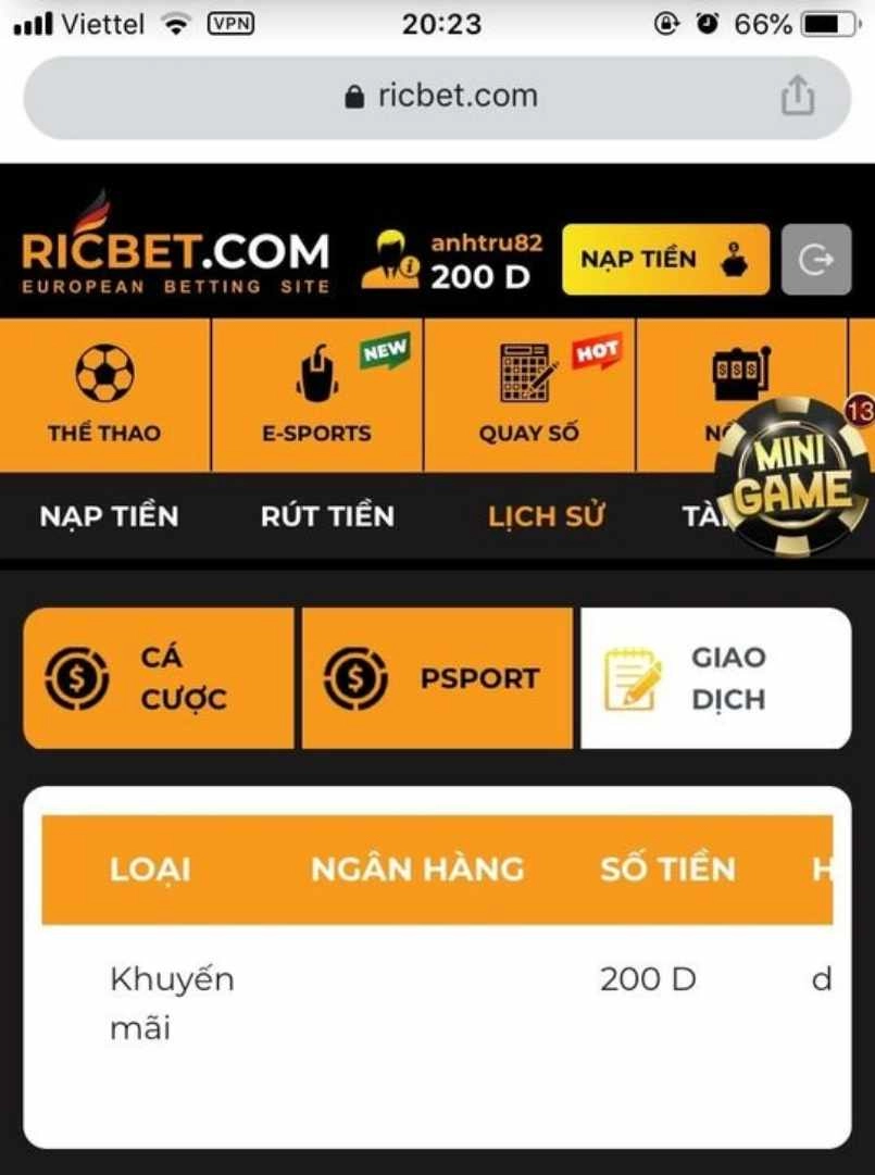 Hướng dẫn chi tiết cách rút tiền Ricbet cực đơn giản