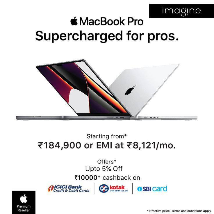 Buy Macbook now at Imagine