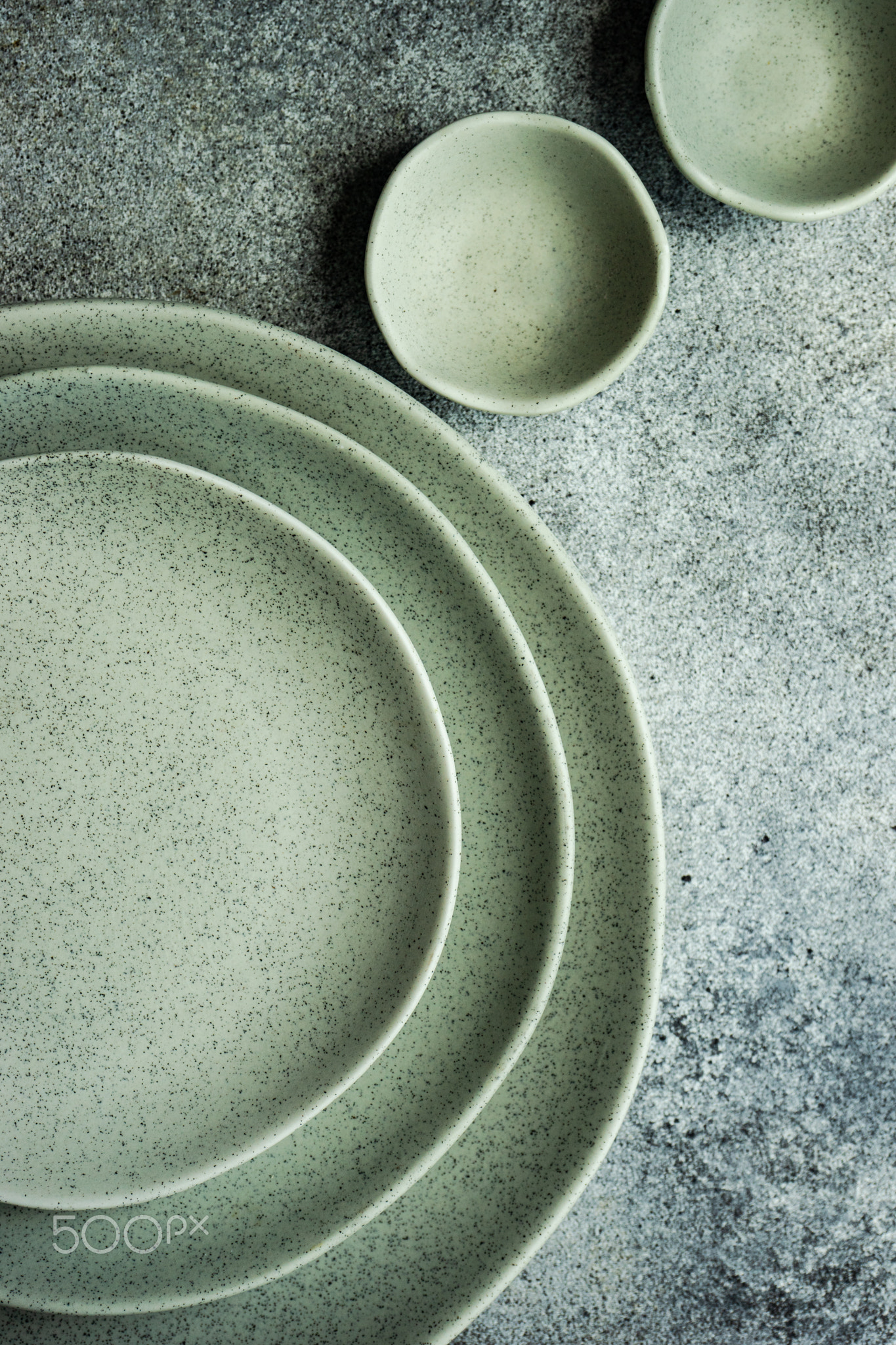 Round geometric shapes 