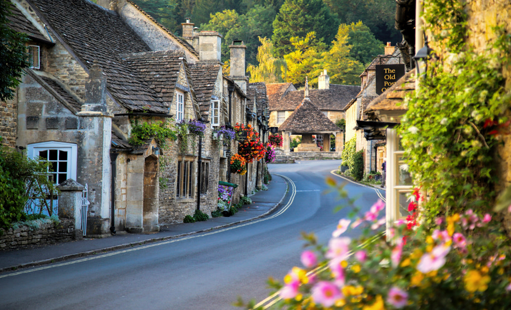 Castle Combe Old Post Office Revisited by Mike-Hope by Mike Hope on 500px.com