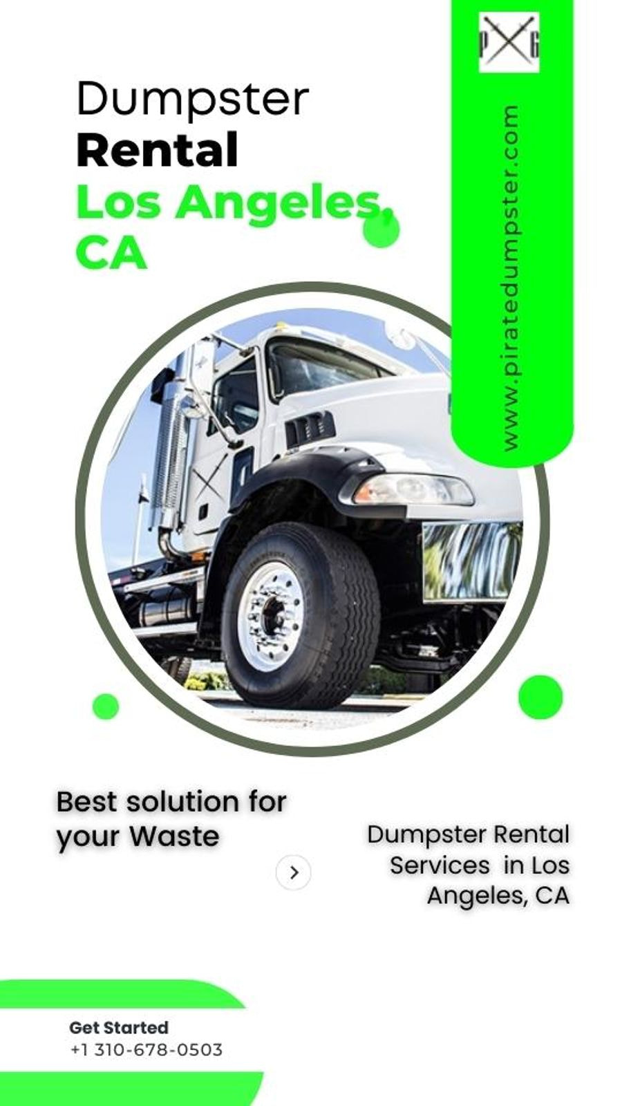 Rent A Dumpster In Los Angeles ,CA To Store Your Garbage [Pirate Dumpster]