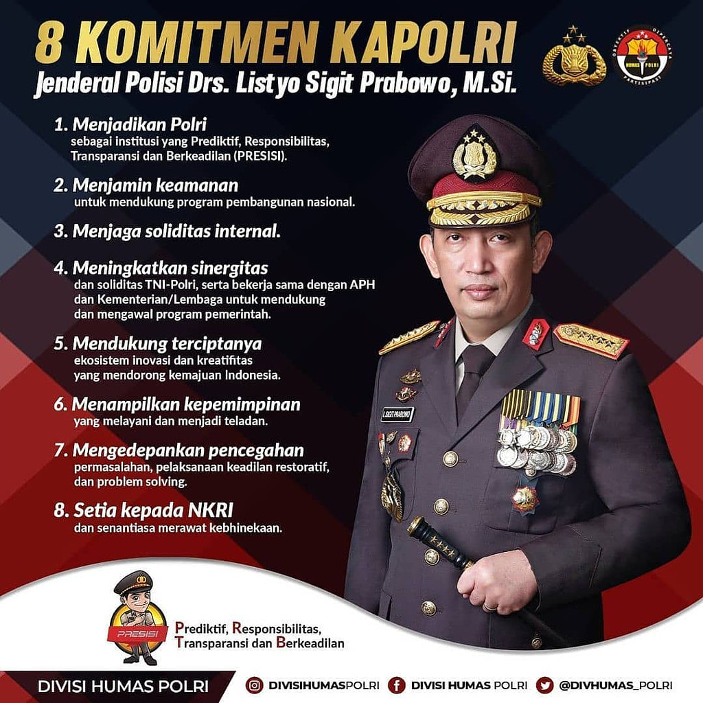 8 komitmen prioritas kapolri- lintassumut