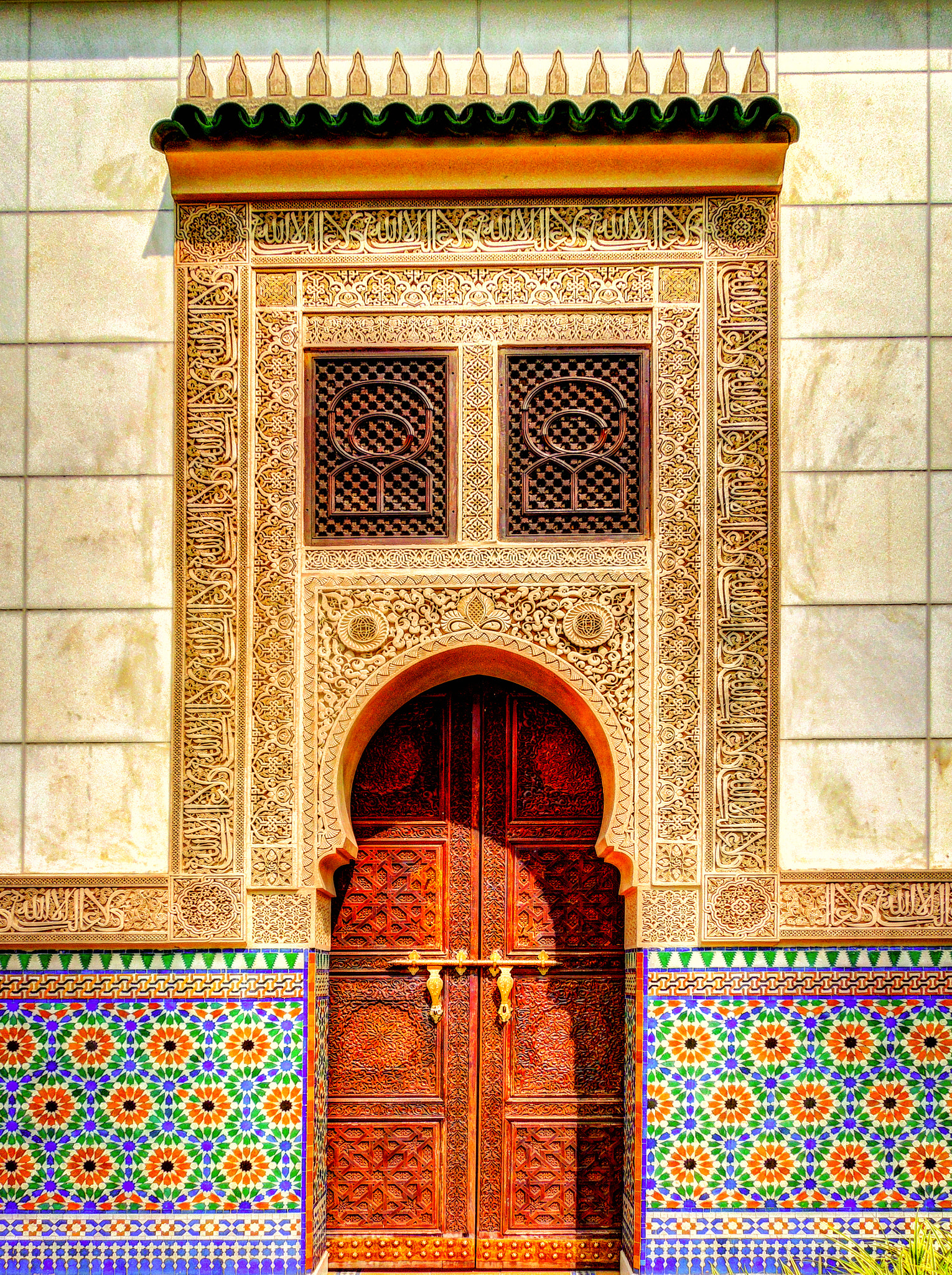 Porte Cochere в стиле Ислама