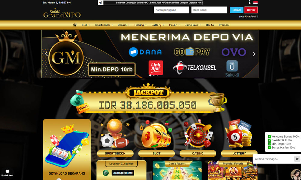 GrandMPO Situs MPO Slot Gacor Terbaru