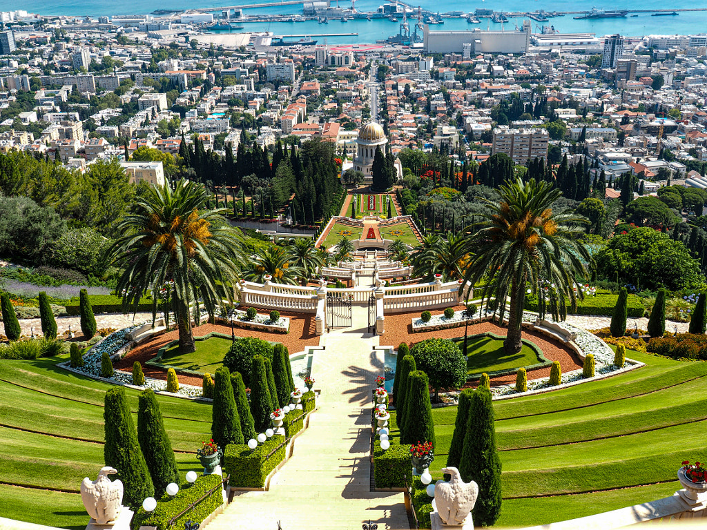 Israel, Bahai Gardens in Haifa by Roman Kurnovskii on 500px.com