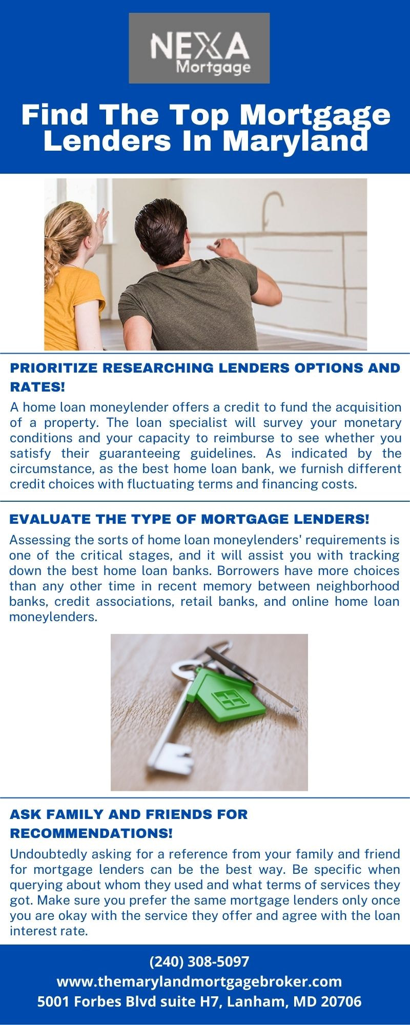 Contact The Top Mortgage Lenders In Maryland - The Maryland Mortgage Broker