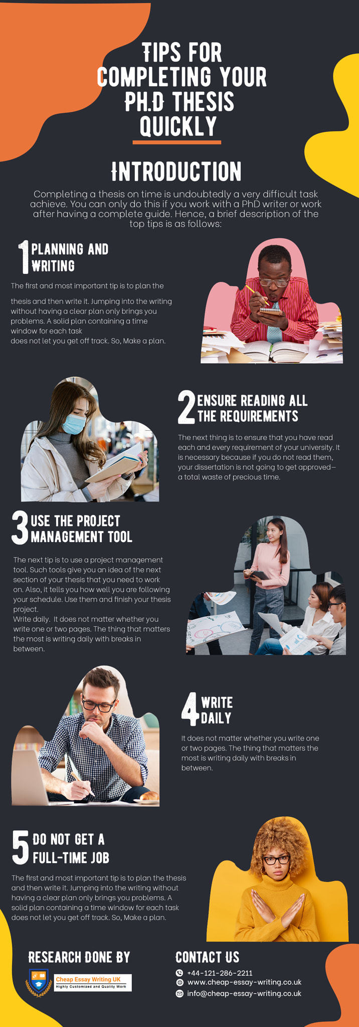 How To Manage Your PhD Timeline and Finish Thesis Writing Quickly