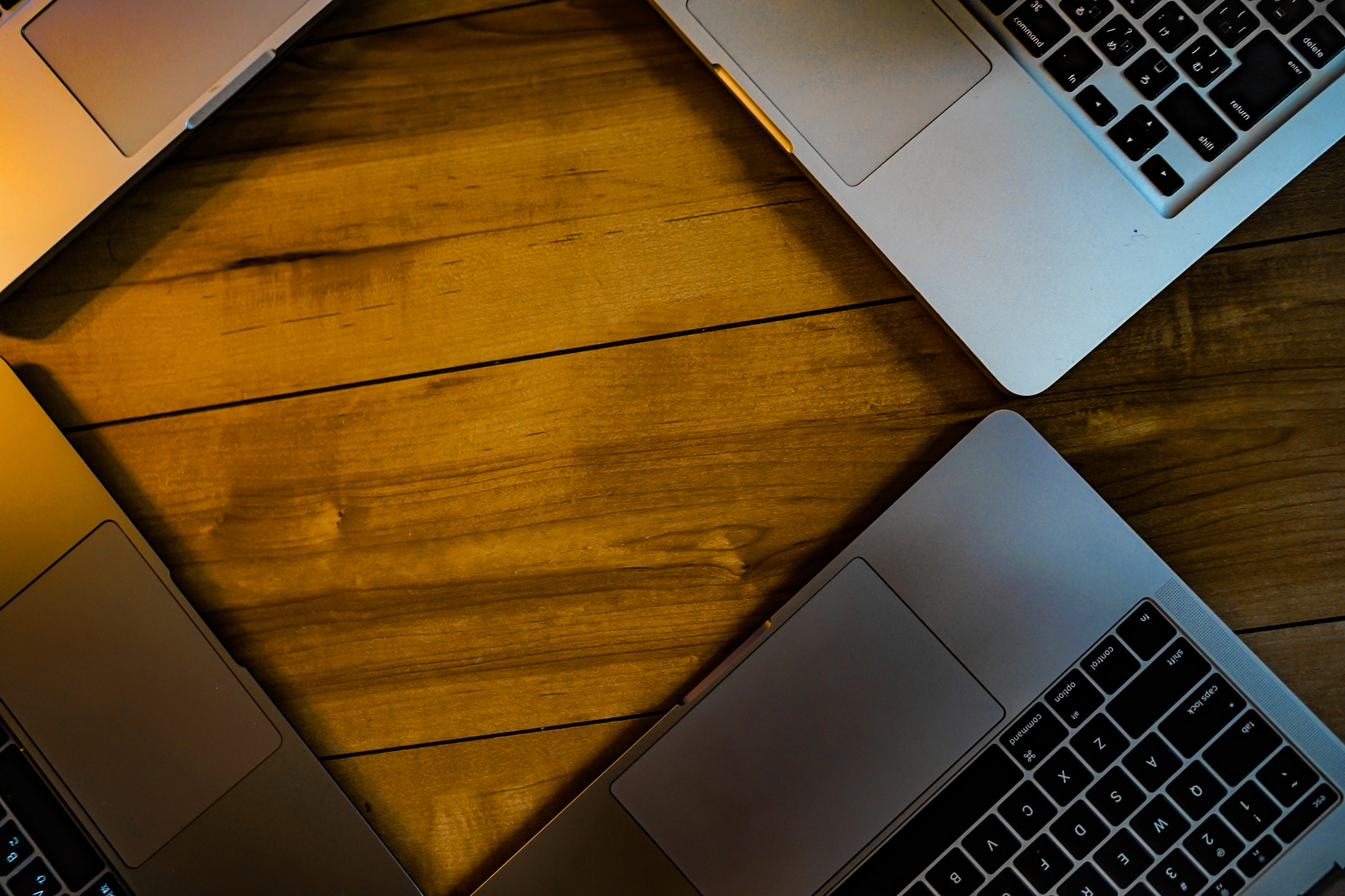 Multiple laptop images