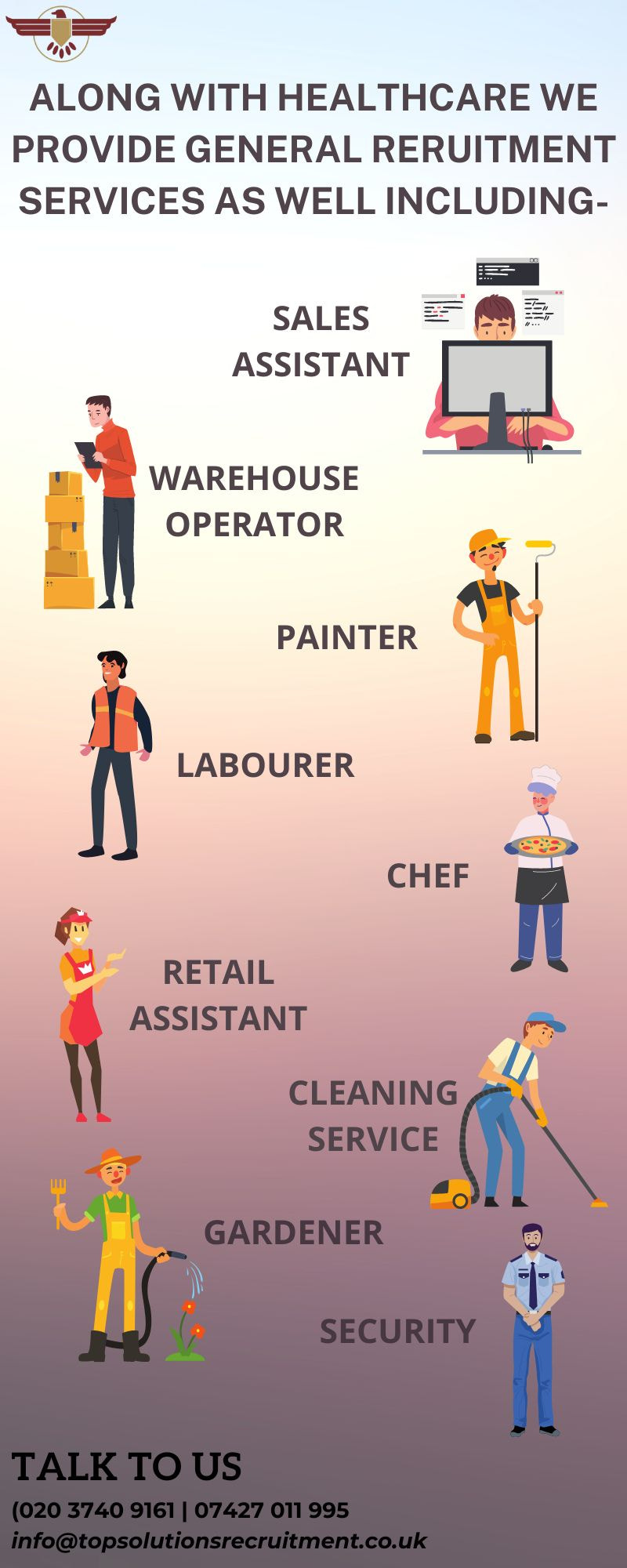 GENERAL RECRUITMENT SERVICES AT THE LEADING RECRUITMENT AGENCY IN UK.