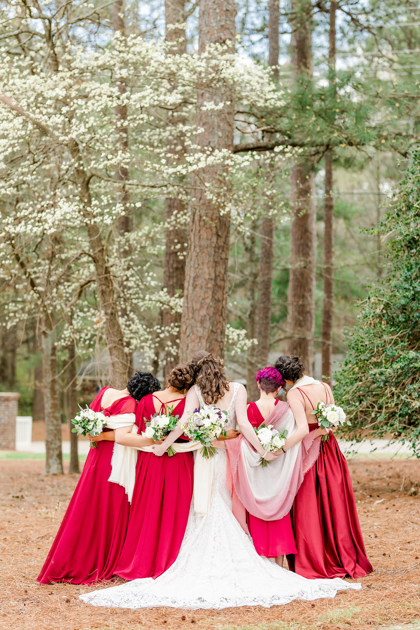 Spring Wedding at the Oaks at Salem