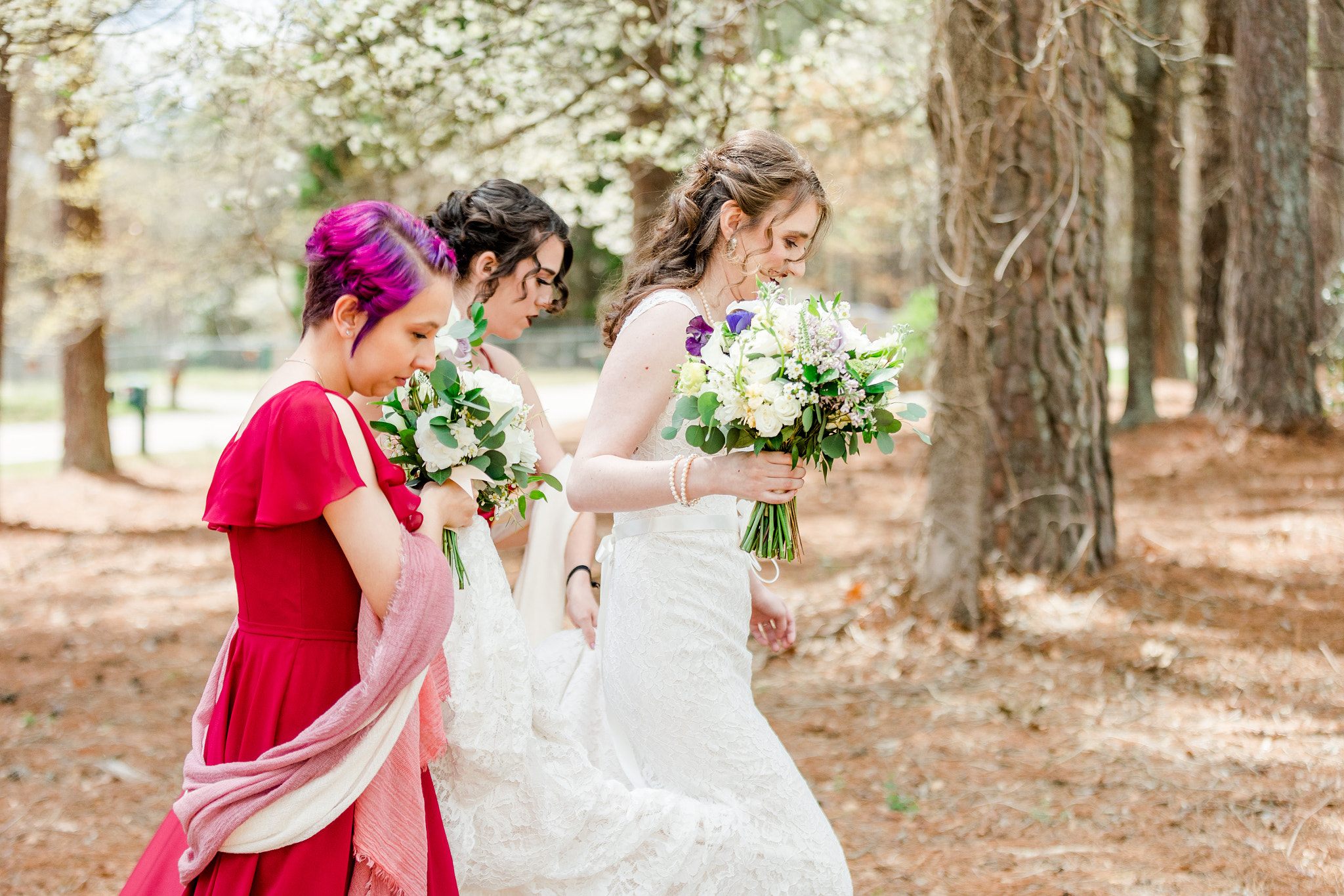 Spring Wedding at the Oaks at Salem