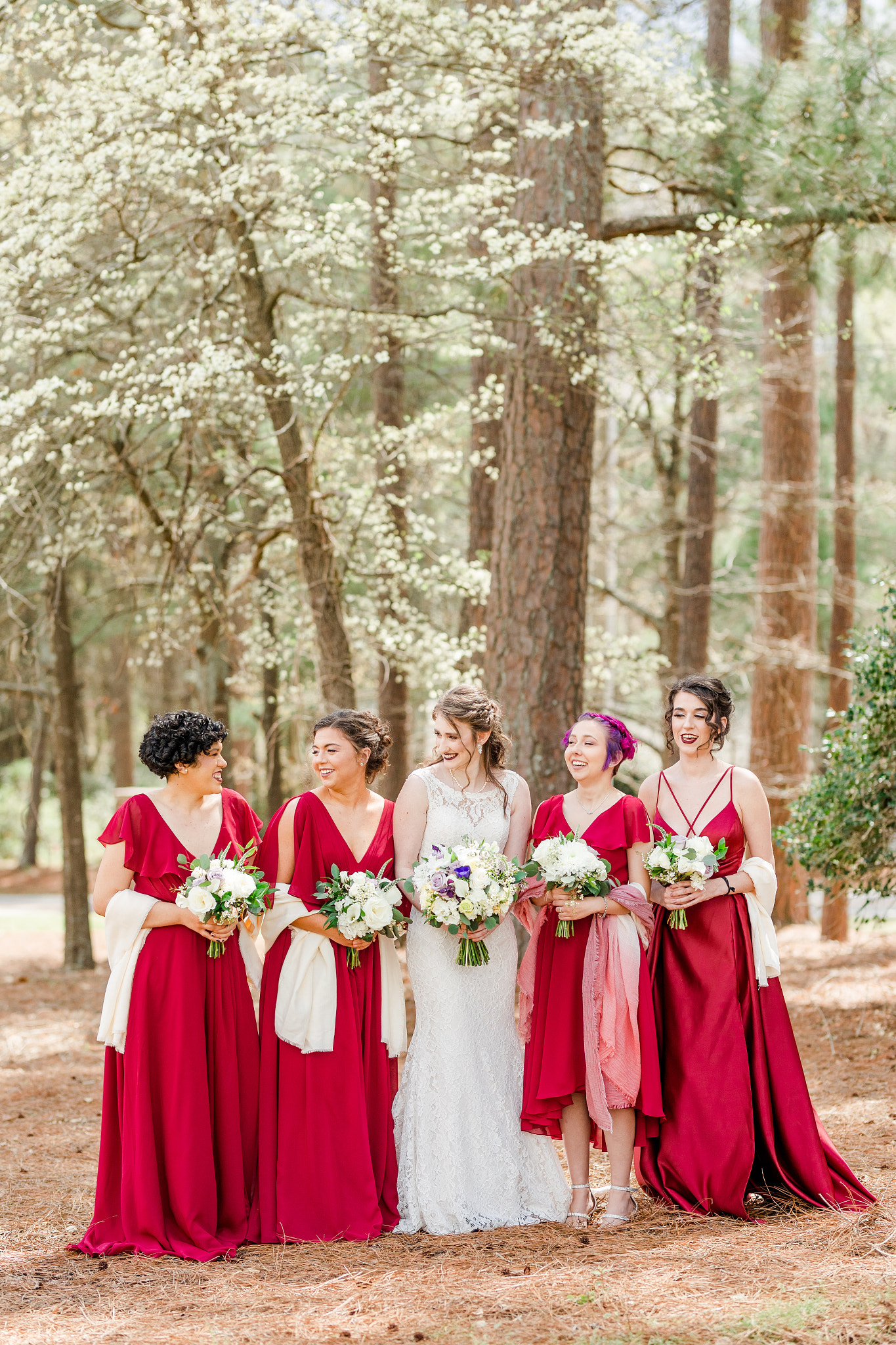 Spring Wedding at the Oaks at Salem