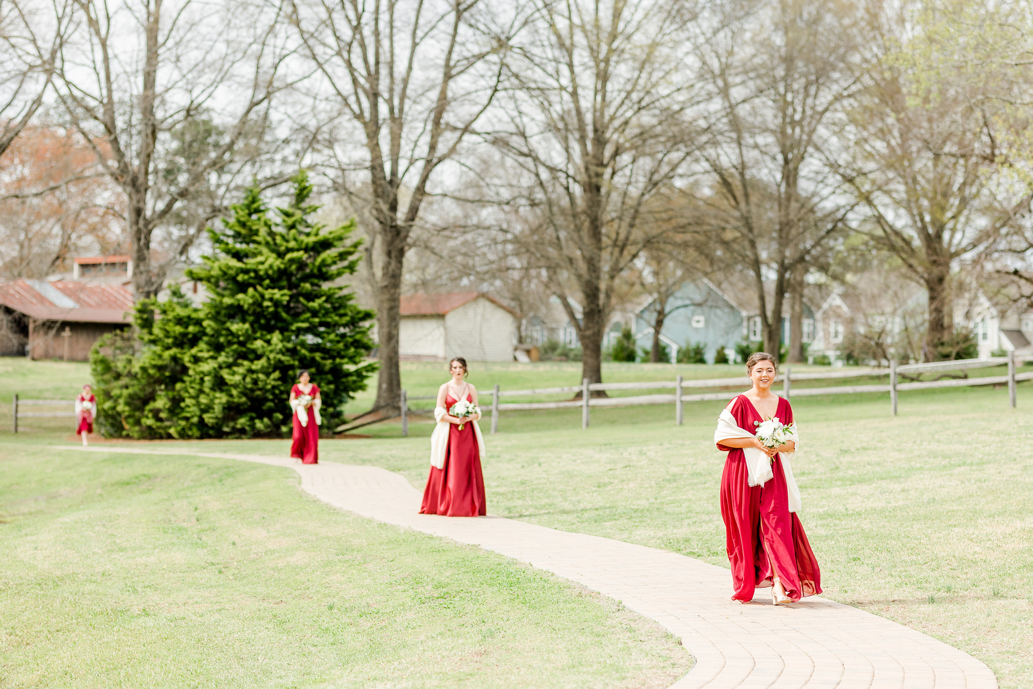 Spring Wedding at the Oaks at Salem