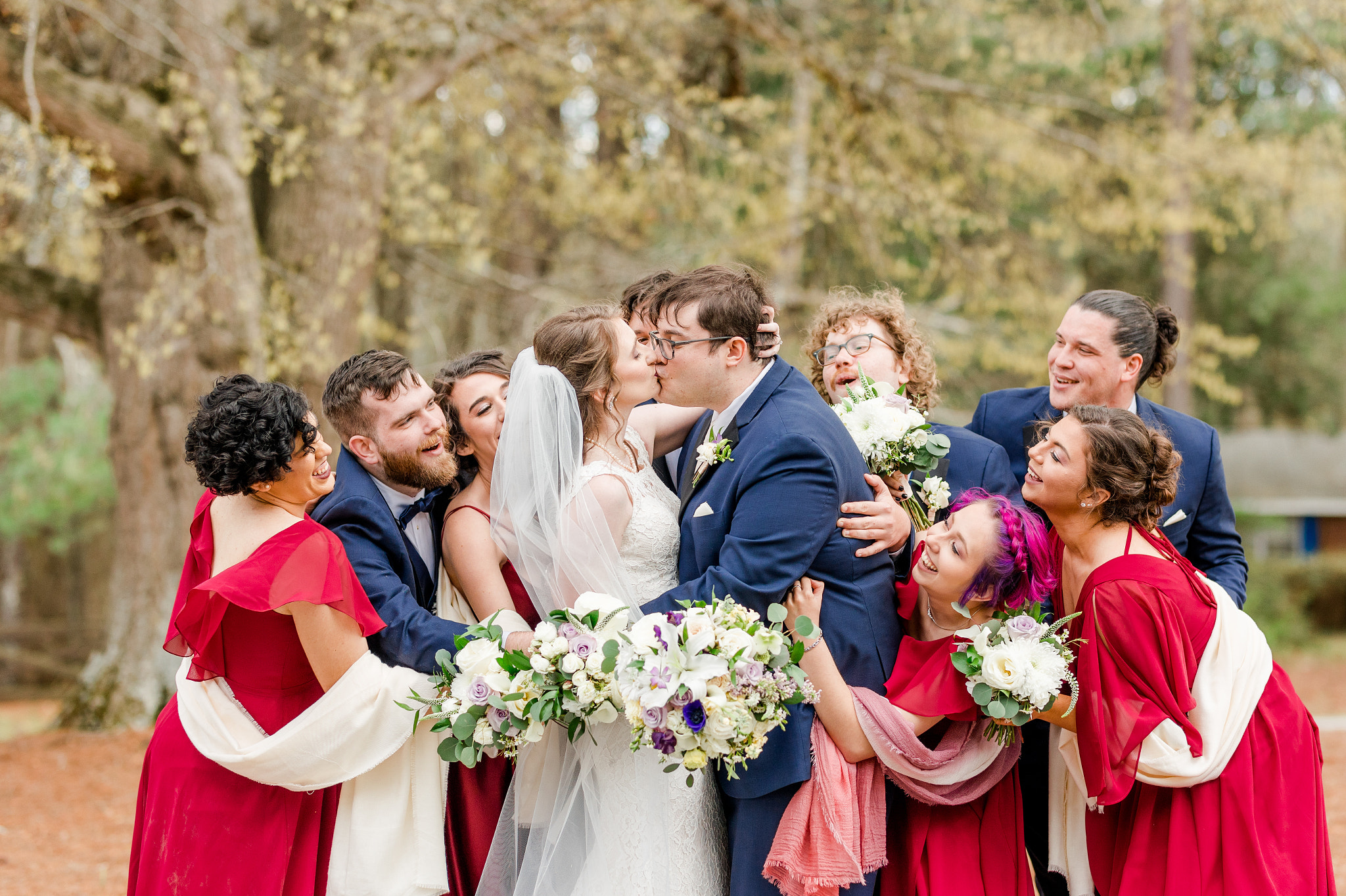 Spring Wedding at the Oaks at Salem