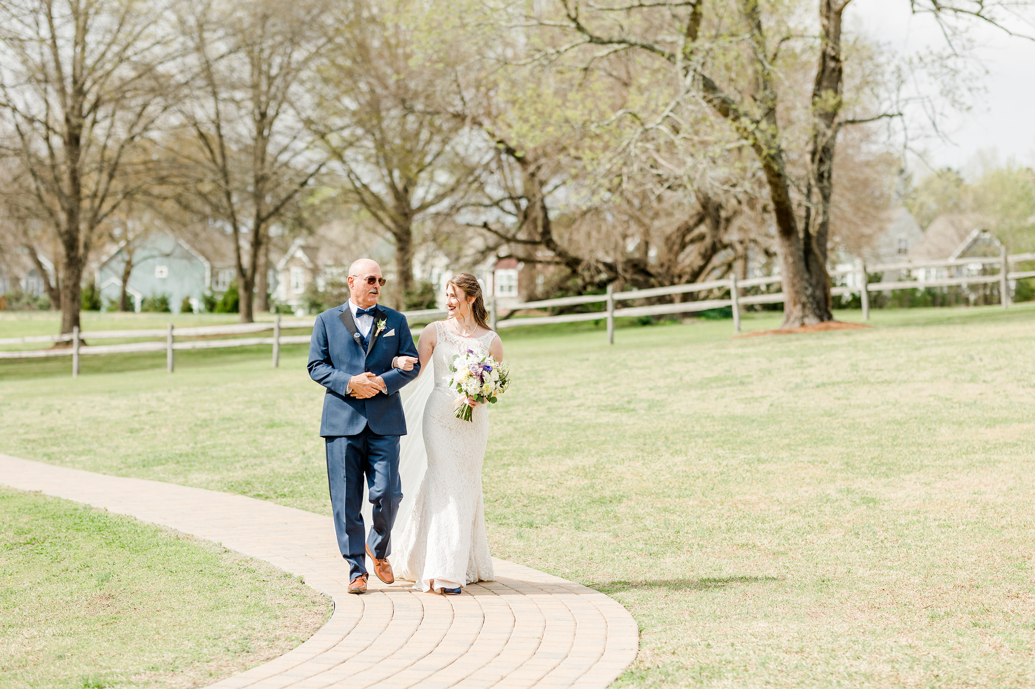 Spring Wedding at the Oaks at Salem