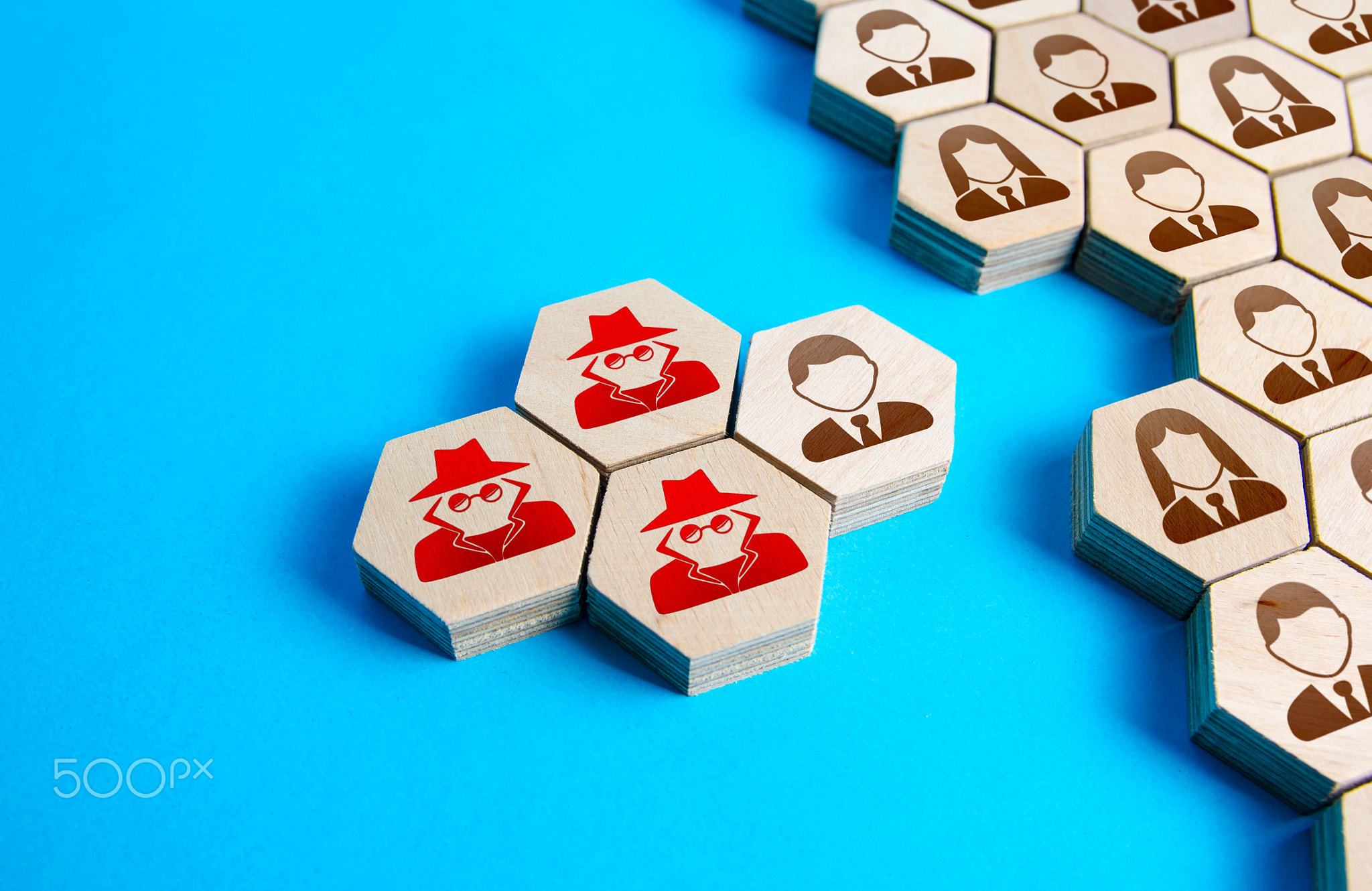 Attackers infiltrate the corporate network through a recruited employee.