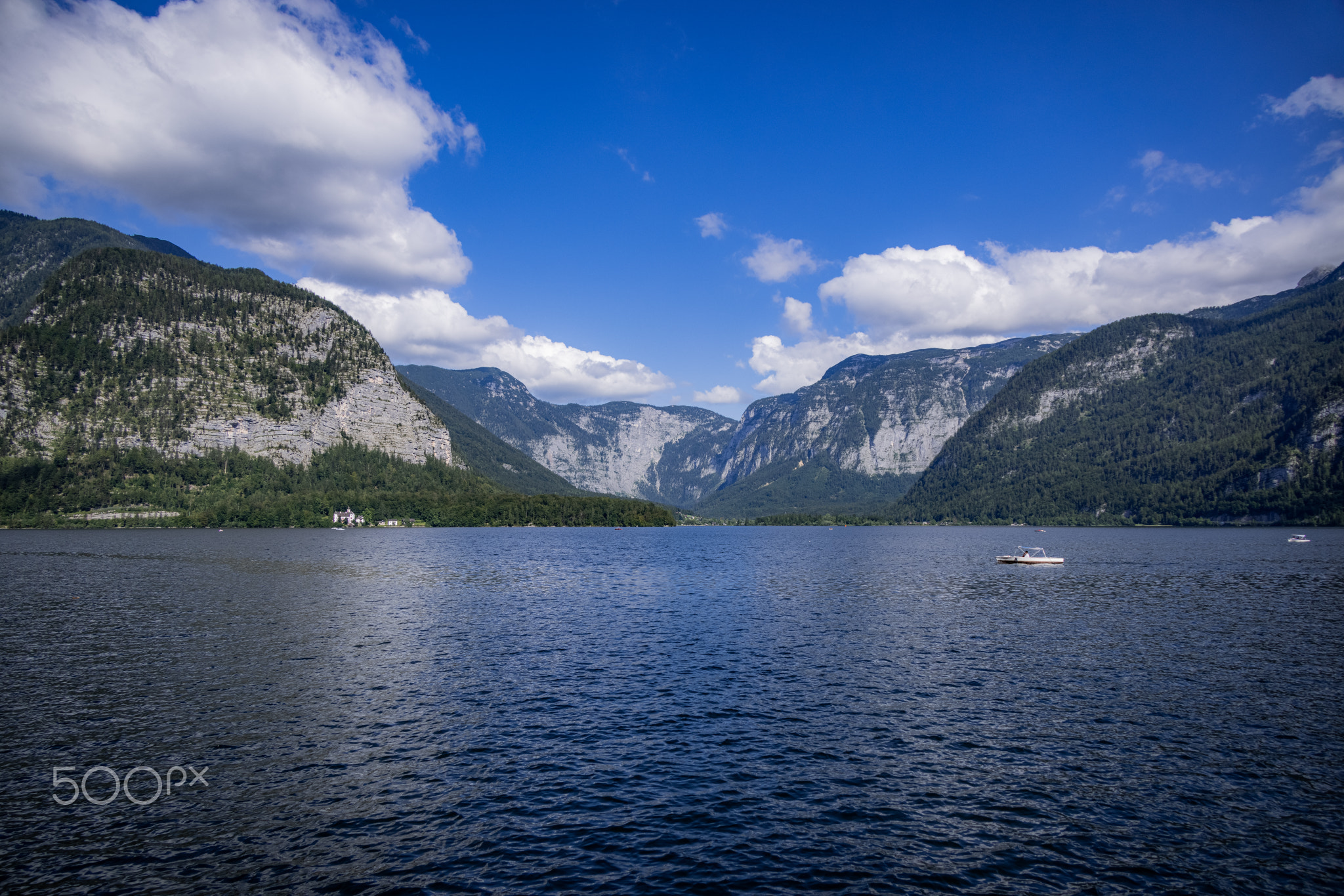 Wonderful Lake Hallstatt in the Austrian Alps