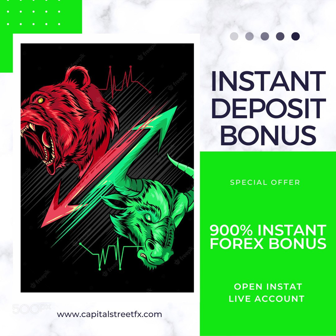 INSTANT NO DEPOSIT BONUS OFFER TODAY WITH CAPITAL STREET FX