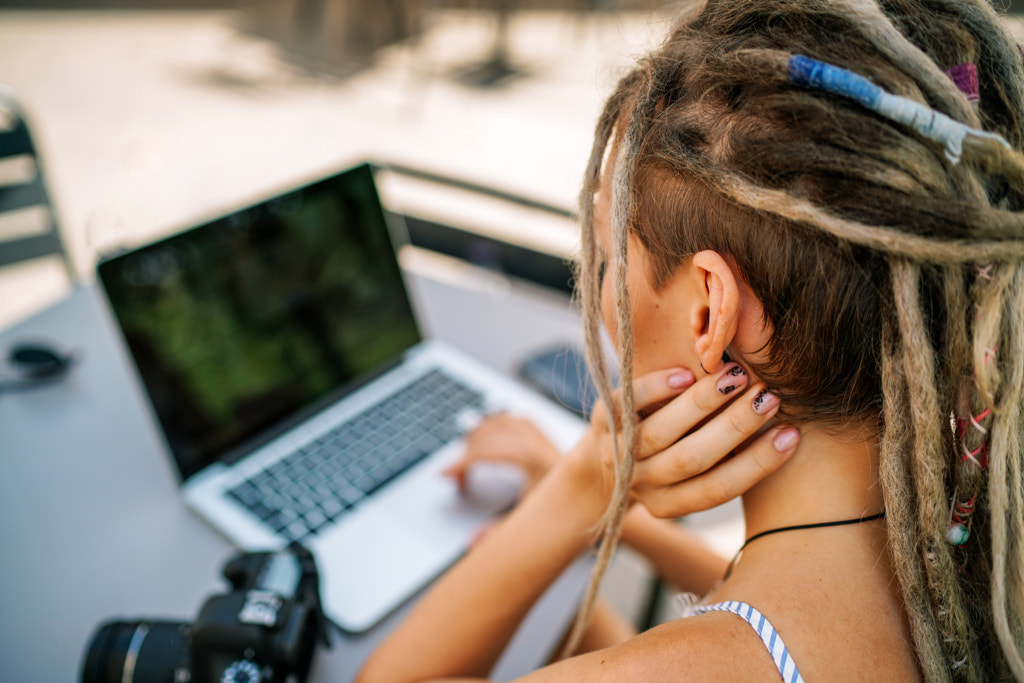 working process on terrace  by Olha Dobosh on 500px.com