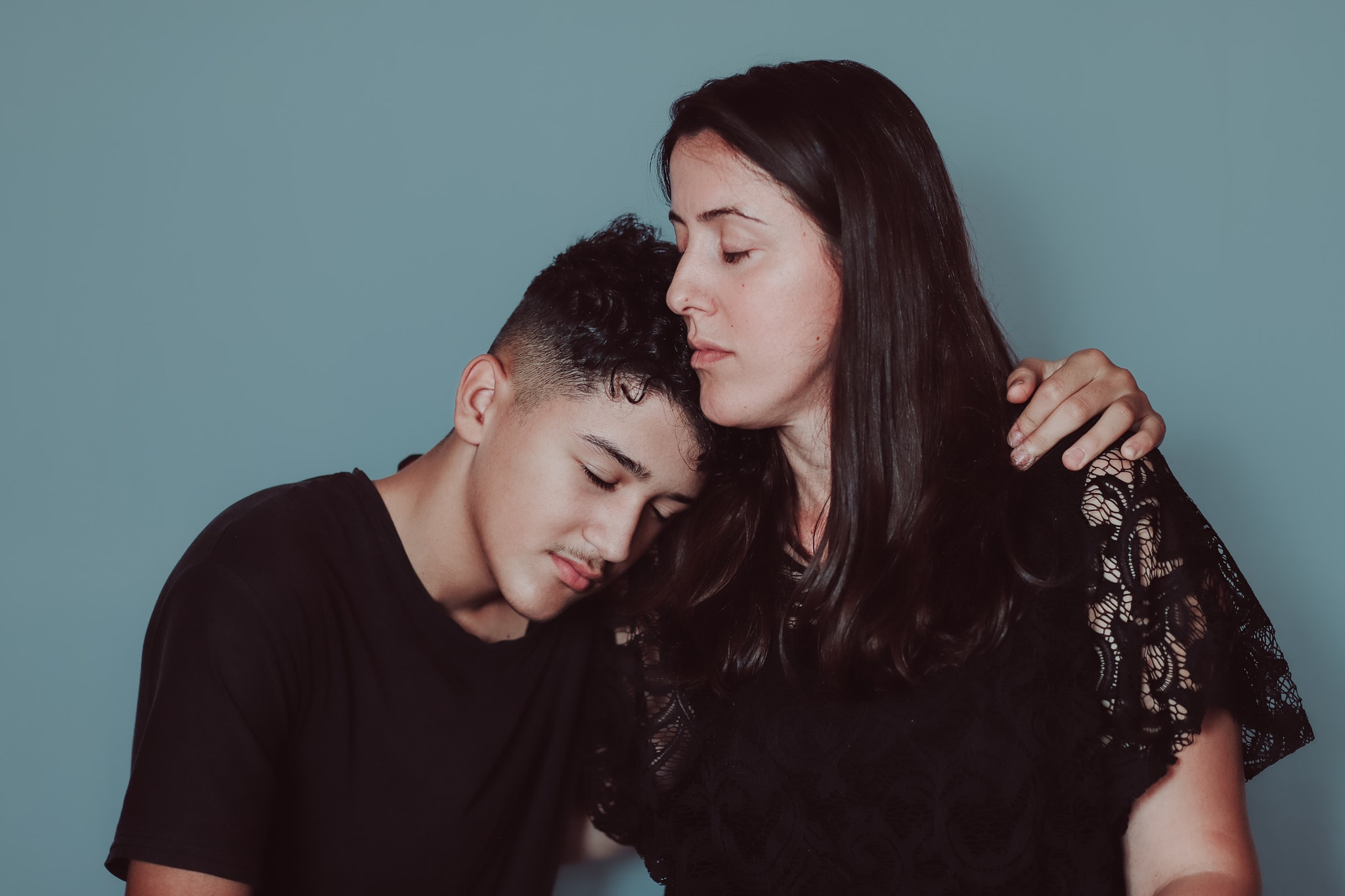 Mother and son