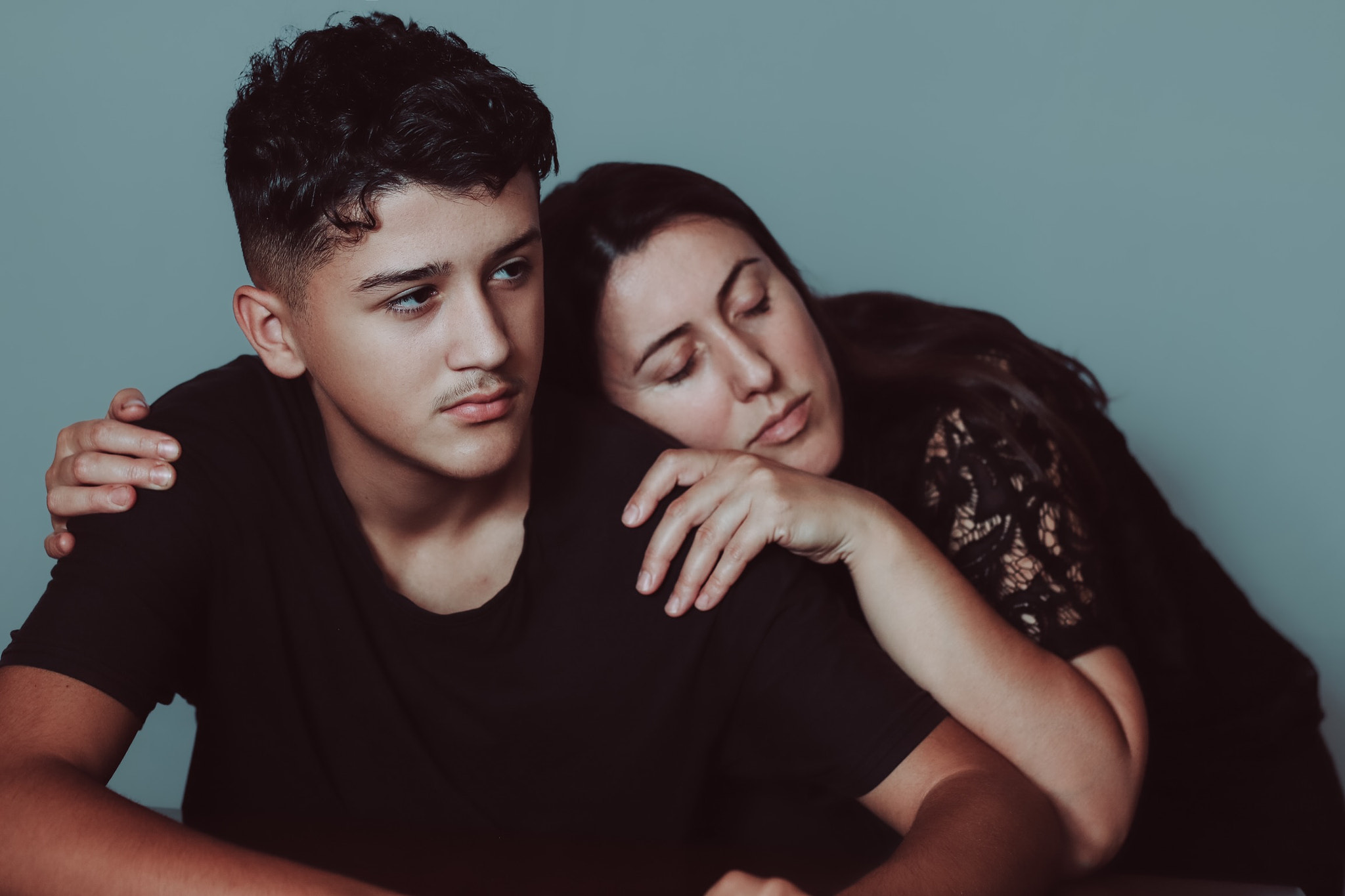 Mother and son