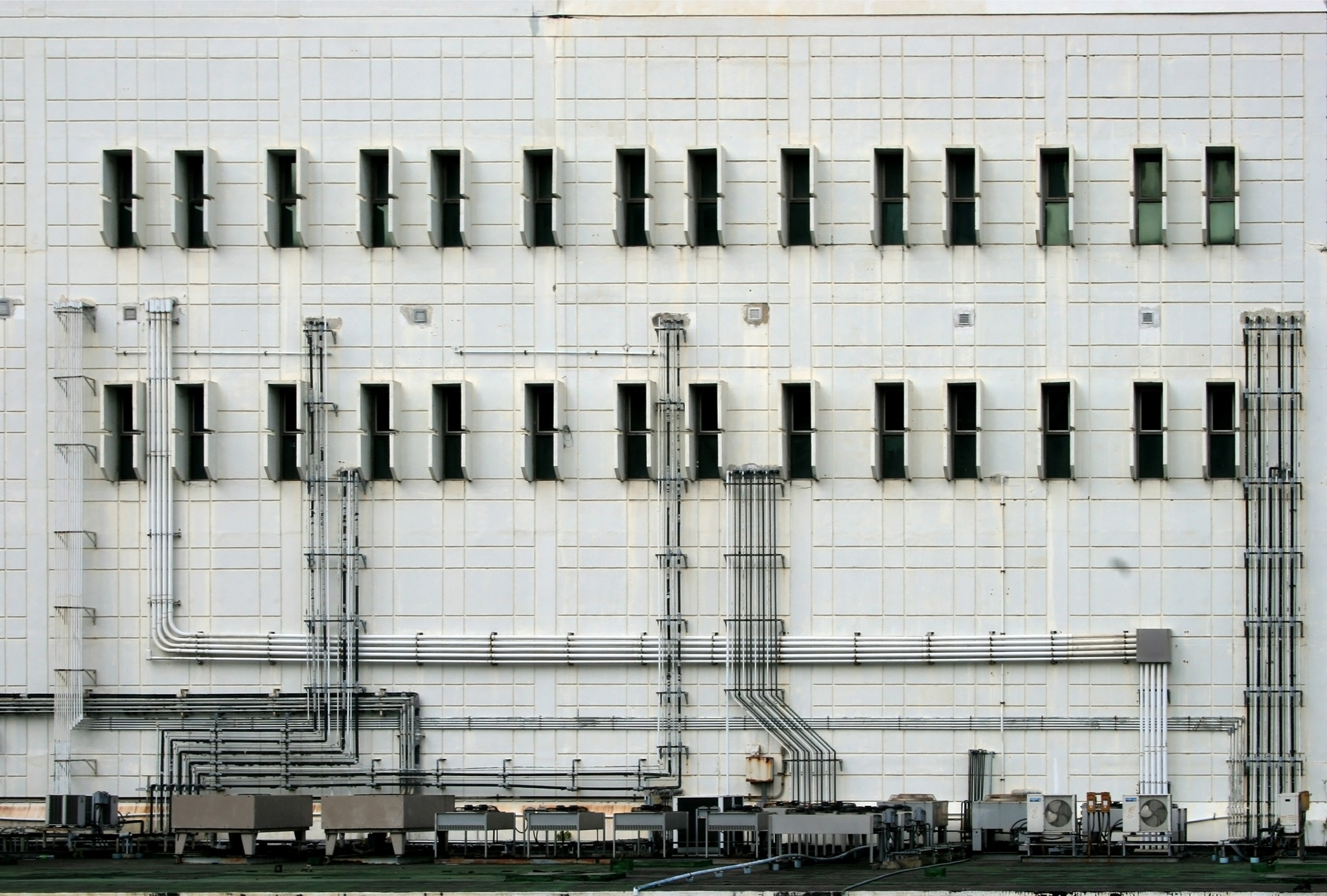 Air conditioning systems with conduits