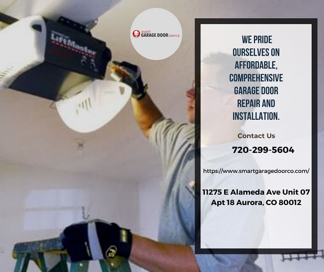 Different types of garage doors in Aurora Co