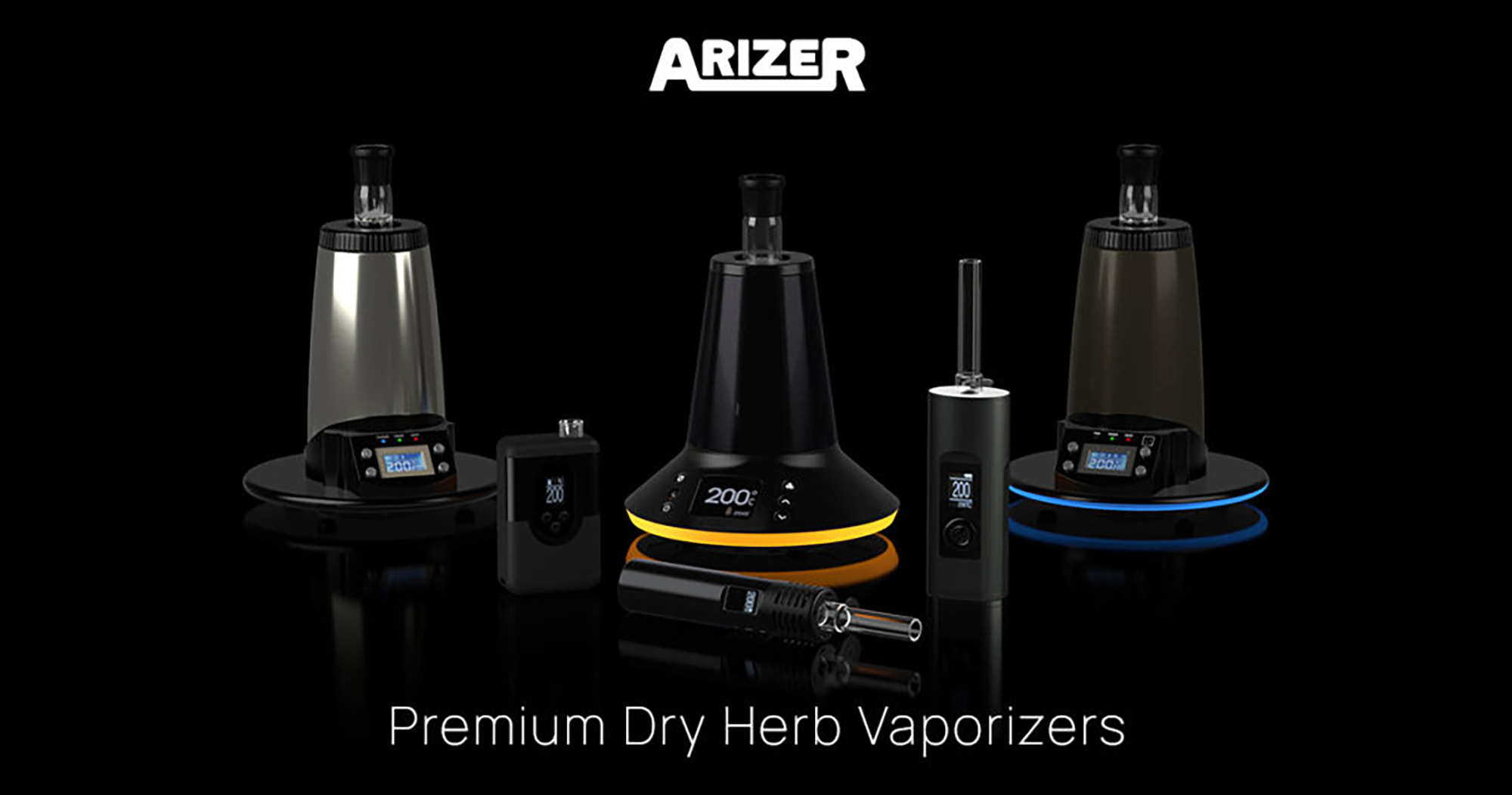 Premium Dry Herb Vaporizers - Arizer