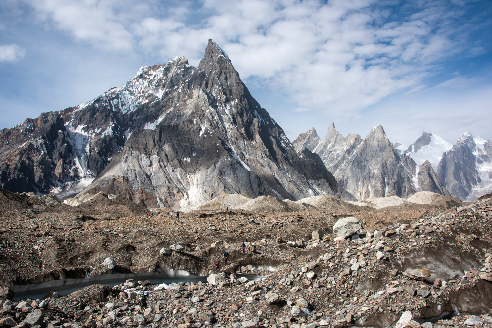 Mitre Peak and the Baltoro Glacier by Neil Piercy / 500px