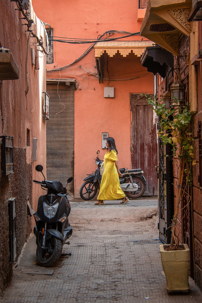 Yellow Dress in Ochre City by Francois Guilbert / 500px