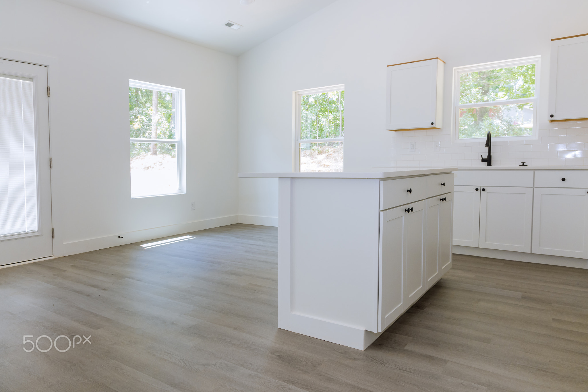 In the process of building a new home, kitchen cabinets need to be