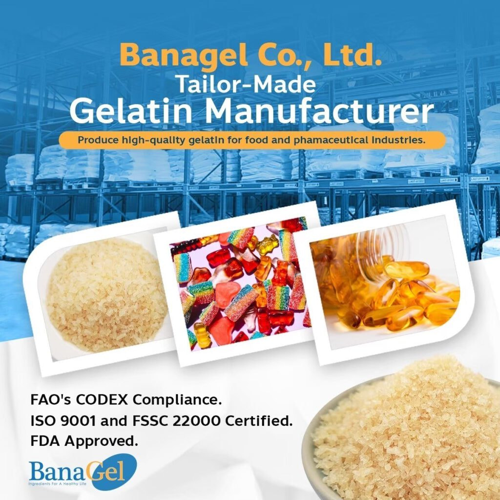 Edible Halal Gelatin at Banagelatin.com