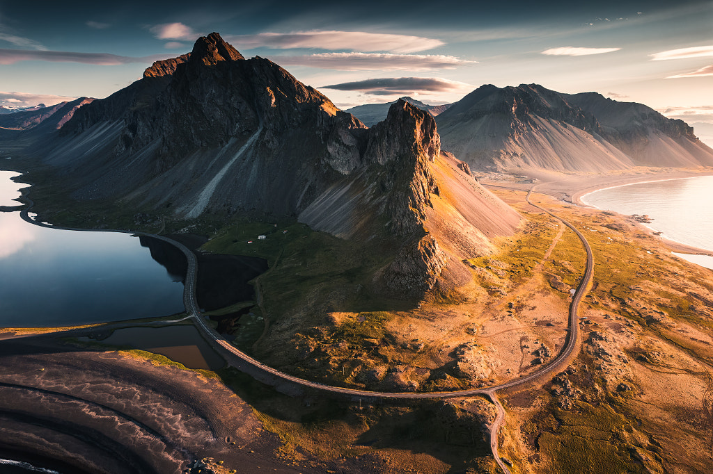 Mount Eystrahorn in the Krossasnesfjall mountain range by Thanayu Jongwattanasilkul on 500px.com