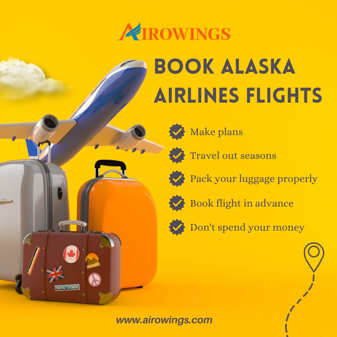 Book Alaska Airlines Flights Tickets - Airowings
