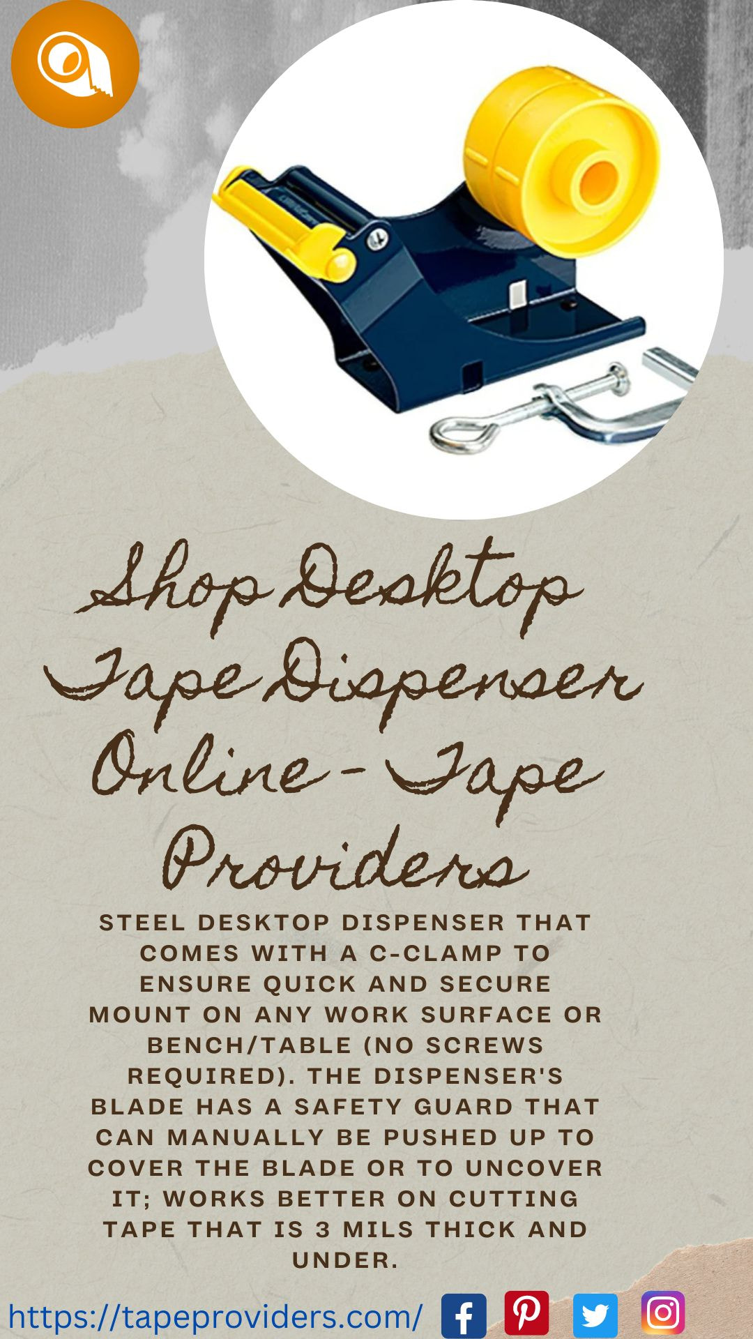 Shop Desktop Tape Dispenser Online - Tape Providers