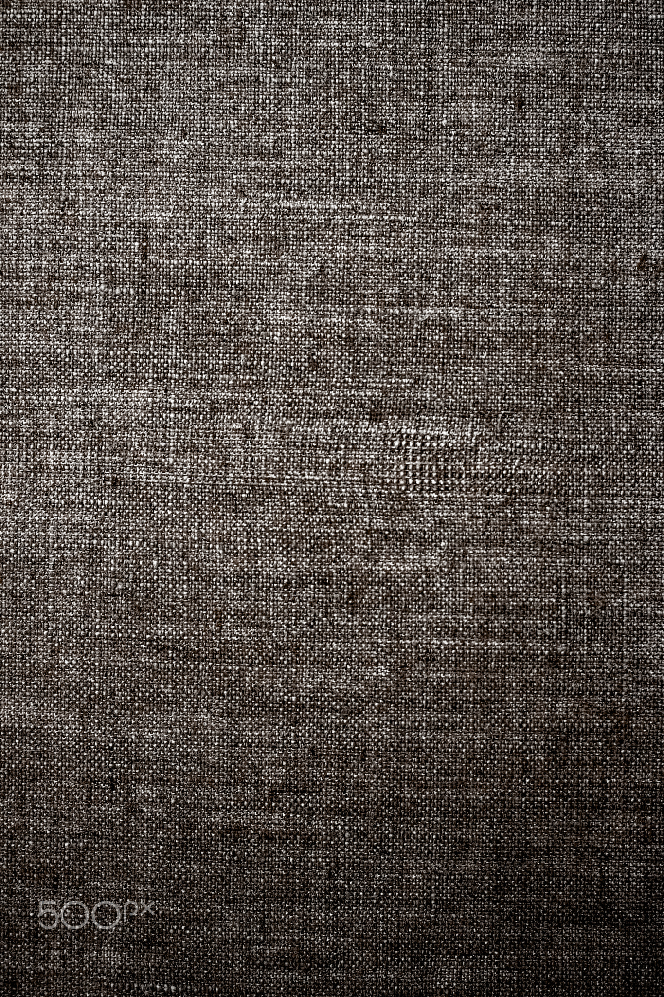 Decorative dark linen fabric textured background for interior