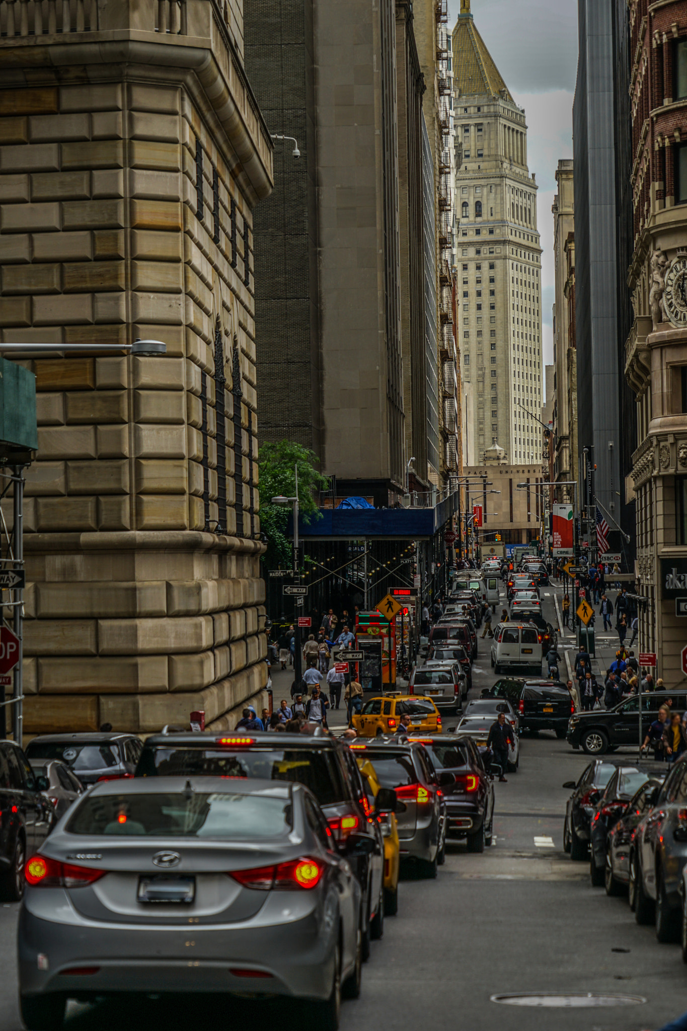 Streets of New York Wall Street