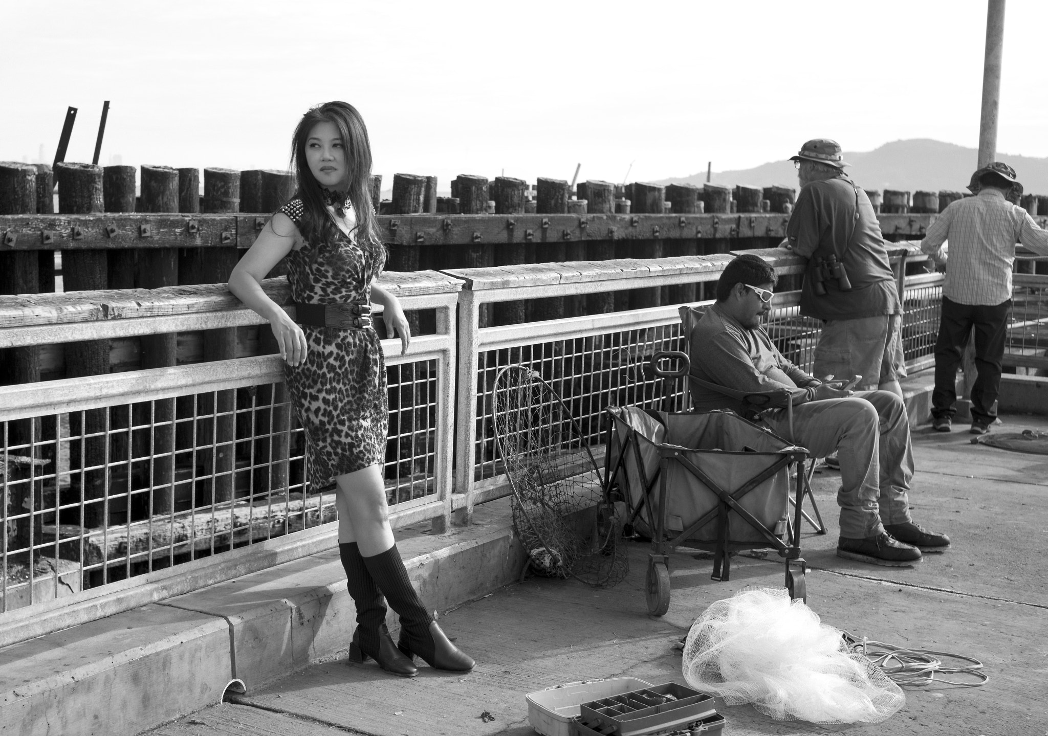 A abandoned pier