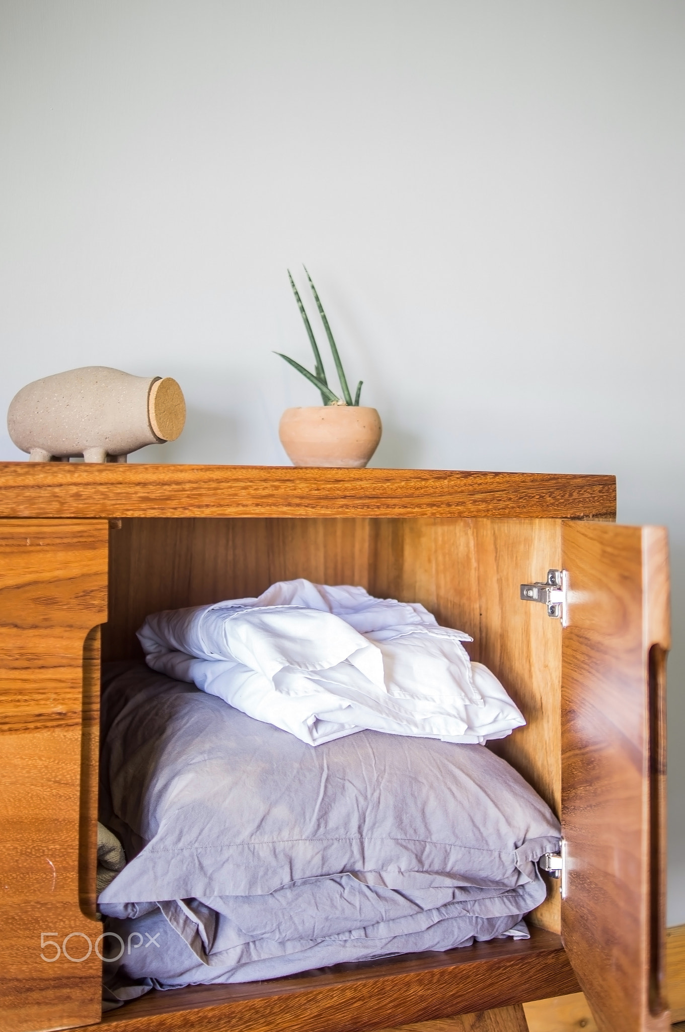 Classy and Modern Luxury Wooden Storage Buffet Cabinet for Home Interiors Furniture in Isolated