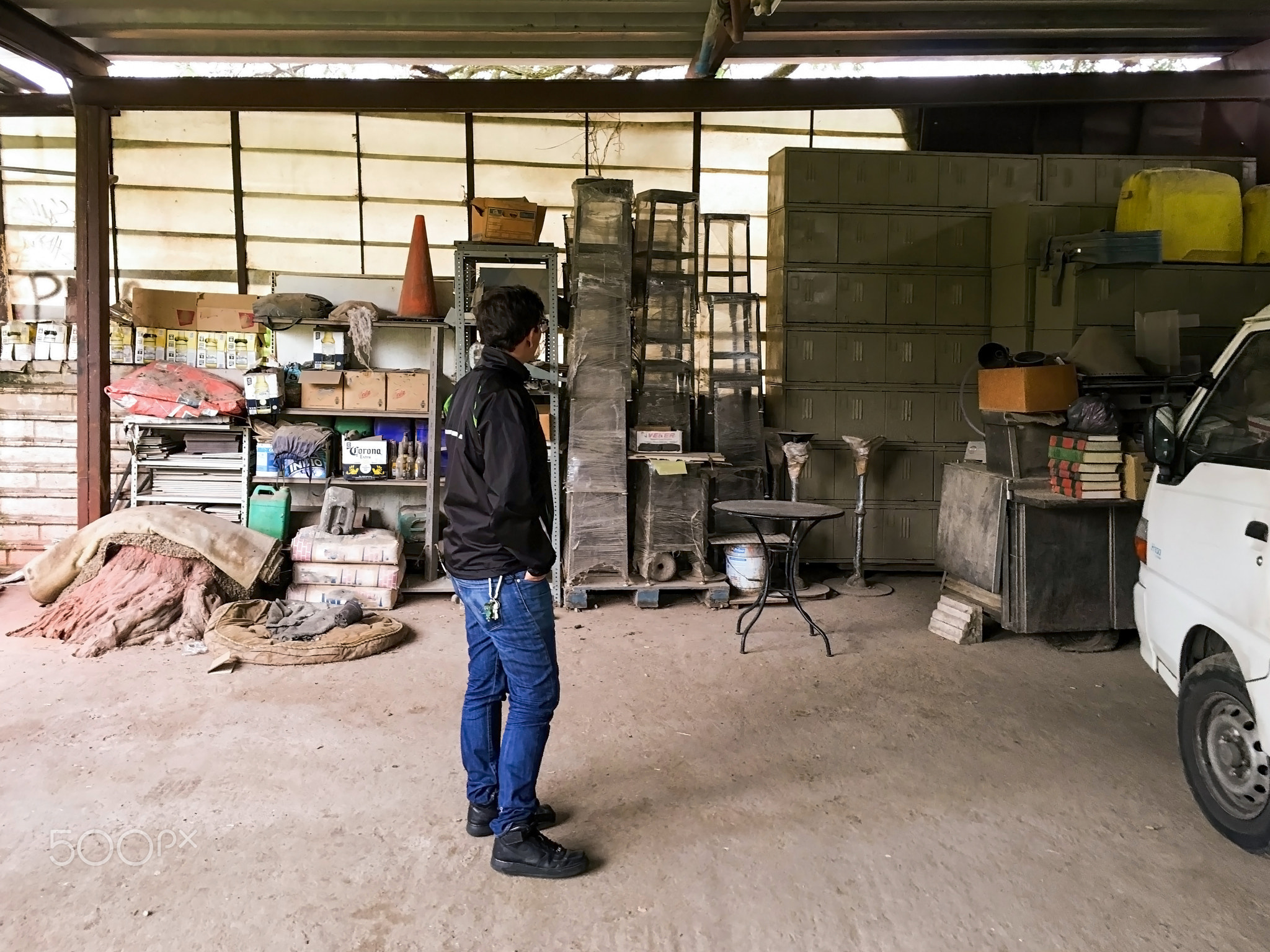 industrial workshop, carpentry, general work area for different