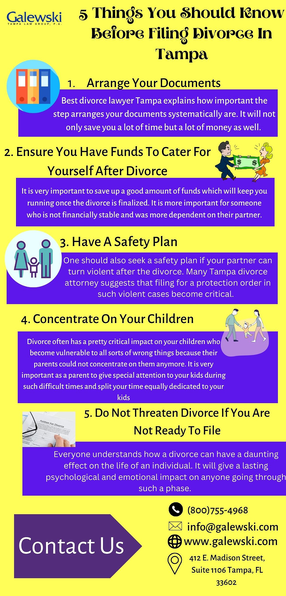 5 Things You Should Know Before Filing Divorce In Tampa - 1